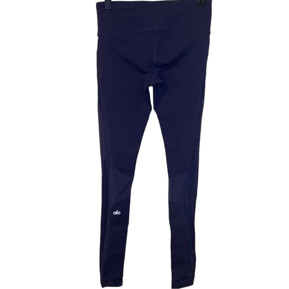 Alo Coast Mesh Leggings in Blue Size XS - Picture 3 of 7